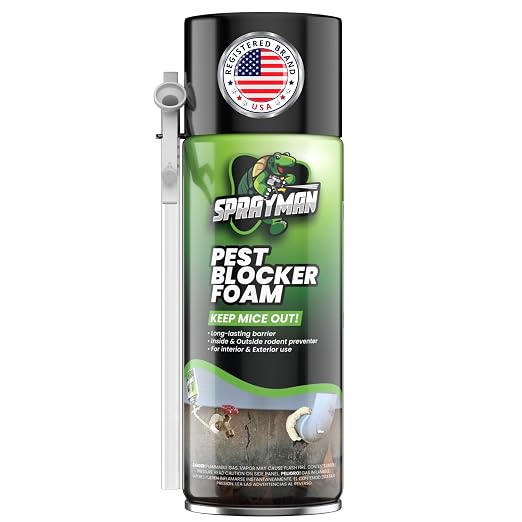 Pest Block Spray Foam by Sprayman