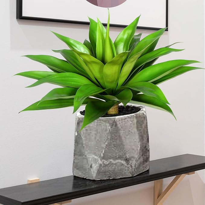 Ttranewsoo 22' Artificial Plant, Artificial Agave Plants, Faux Plants - Image 6