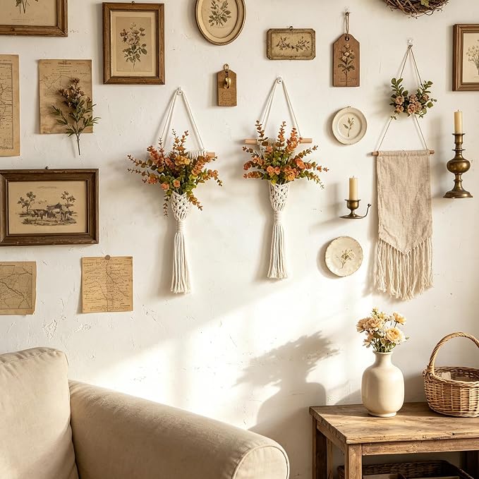 Macrame Wall Hanging Plants - Image 8