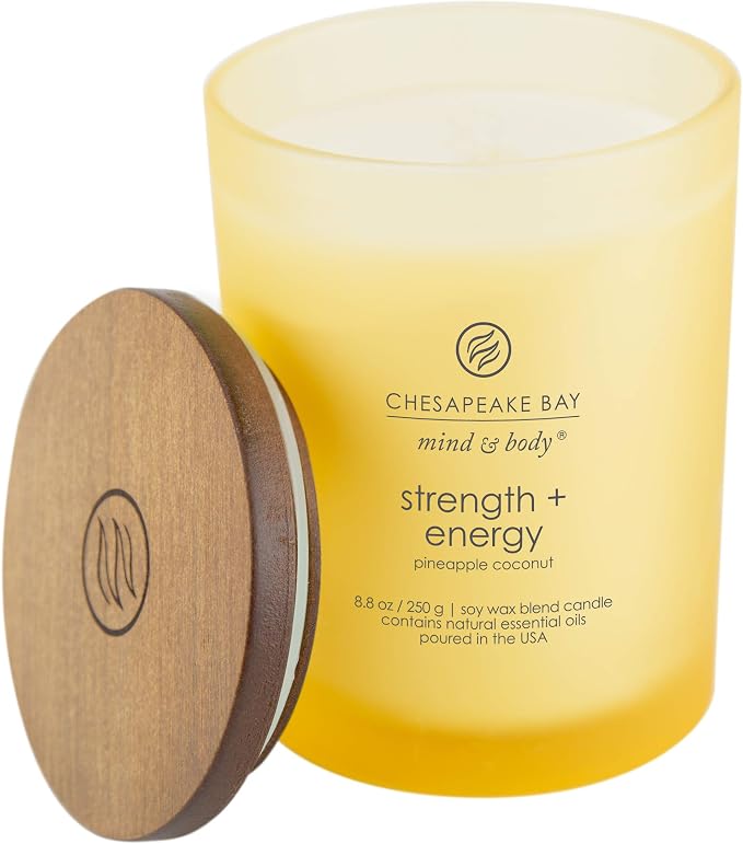 Chesapeake Bay Candle Scented Candle Strength + Energy Medium Home Décor - Image 2