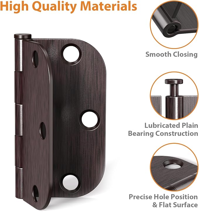 Door Hinges Oil Rubbed Bronze - Image 3