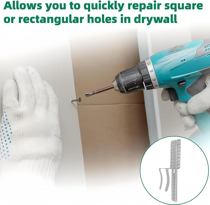 20Pcs Drywall Repair Clips Wall Patch Kit Drywall Fastener Clip - Image 7