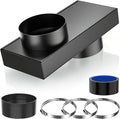 0-5" Adjustable Periscope Dryer Vent Connector Kit, Upgraded 84049 Telescoping by GTACASS