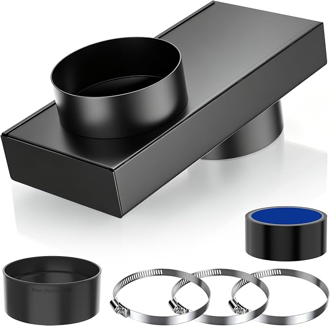 0-5" Adjustable Periscope Dryer Vent Connector Kit, Upgraded 84049 Telescoping by GTACASS