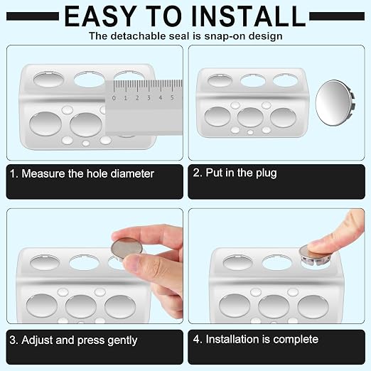 20pcs Seal Electrical Box Knockout, Removable Electrical Box Knockout Round - Image 4