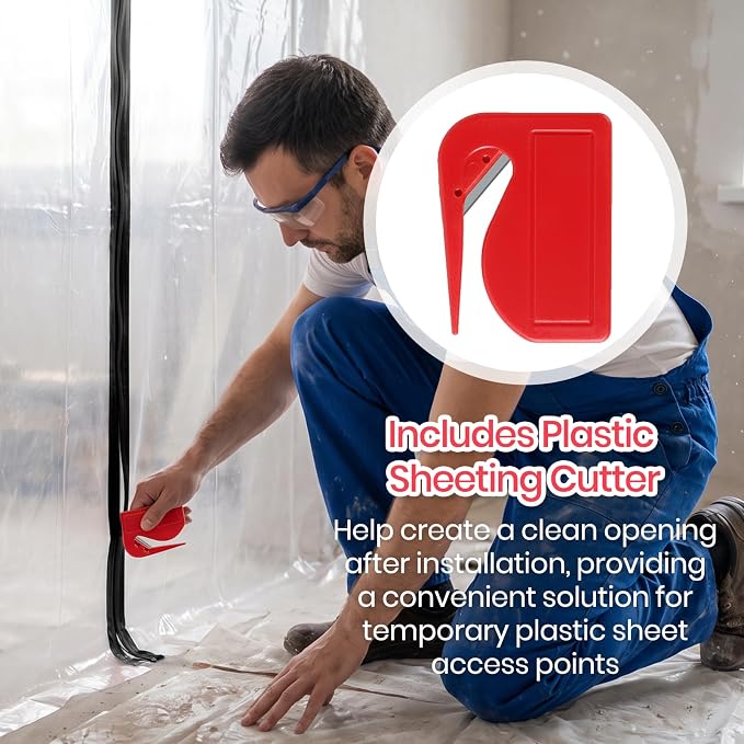 CALPALMY Heavy-Duty Dust Protector Zipper - Image 5