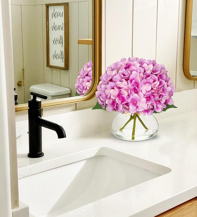 Hollyone Hydrangea Artificial Flowers - Image 4