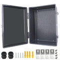 Electrical Junction Box, IP67 Waterproof Outdoor Box ABS Plastic Enclosure by Qukipet