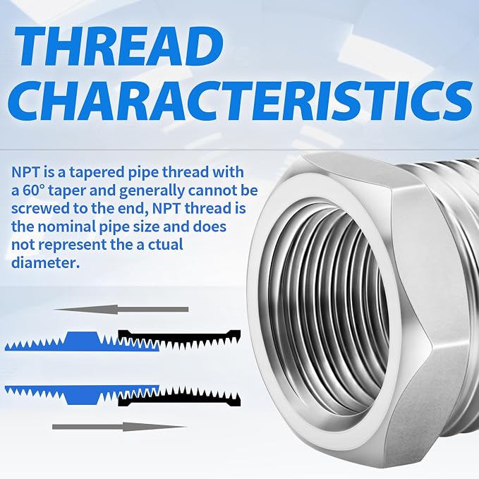 ChillWaves 304 Stainless Steel Pipe Fitting - Image 6