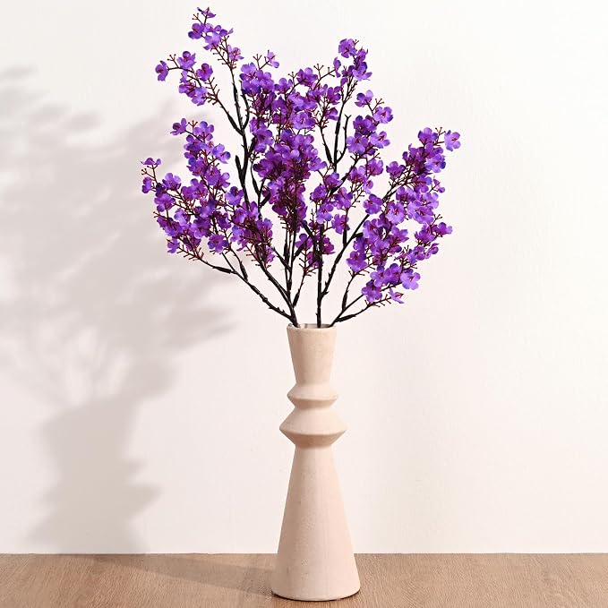 15 Pcs Fake Flowers, Real Touch Babys Breath Artificial Flowers, Full Baby - Image 6