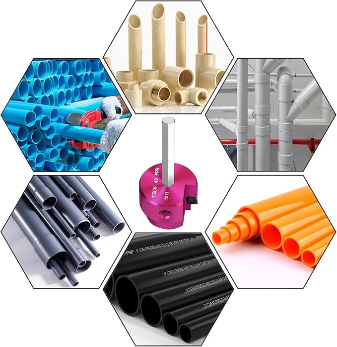 PVC Pipe Reamer Kit, PVC Fitting Saver Hub Socket Saver - Image 7