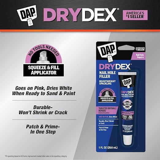 DAP DryDex Dry Time Indicator Spackling, 1 oz - Image 3