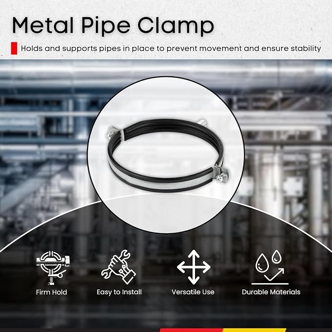 2pcs, Duct Clamp 6.3 inch Bracket - Image 2