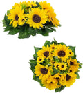 BLOSMON Sunflower Artificial Flowers Ball by Blosmon