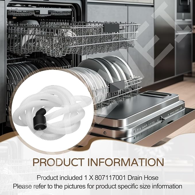807117001 Dishwasher Drain Hose - Image 5