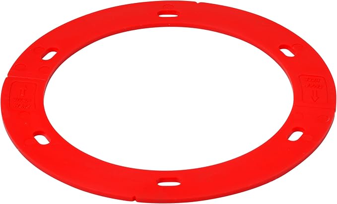 Oatey 43413 Set-Rite Red Toilet Flange Spacer, 1/8 in. - Image 2