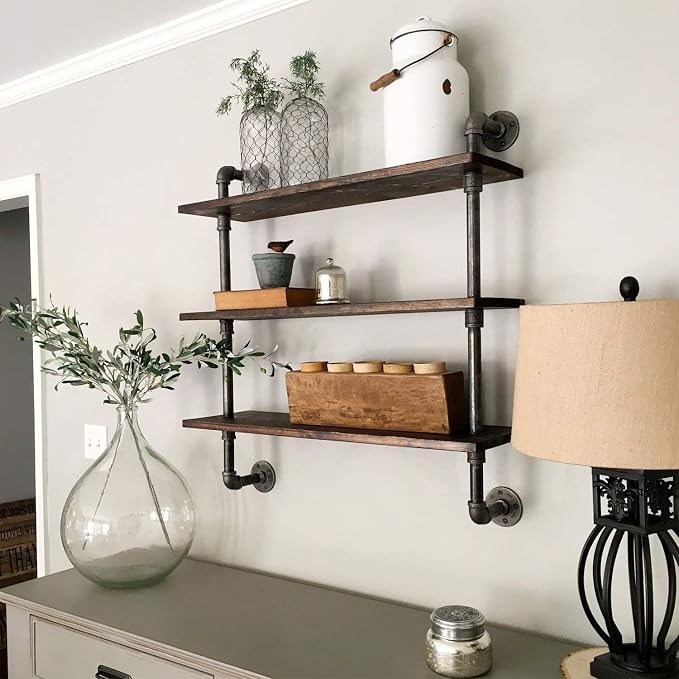1/2" Black Pipe Fitting, Home TZH 20 Pack Floor Flange/Elbow/Tee Combo - Image 6