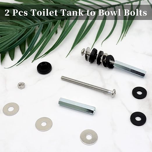 Universal Toilet Tank to Bowl Bolts Kit, Heavy Duty Toilet Bolts, Waterproof - Image 7