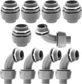10 Pack 1 Inch Liquid Tight Connectors by Feotech