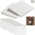 Zonon 8 Pcs Door Corner Seals Foam Traditional White | Self-adhesive Backing by Zonon