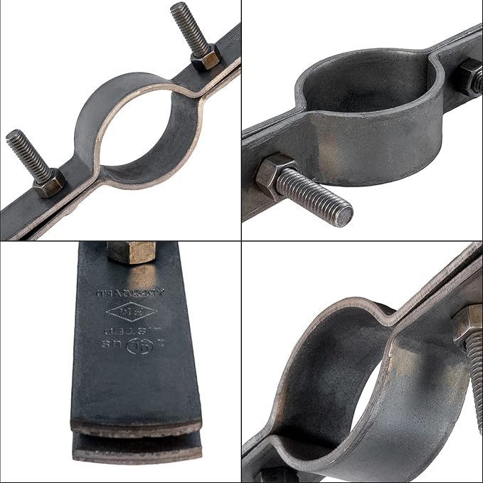 Highcraft DMST-QM06 Riser Clamp; Vertical Pipe Hanger - Image 2