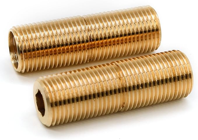 Brass Pipe Adapter Plumbing, G1/2" Male Thread to NPT1/2" Male Pipe Fitting - Image 5