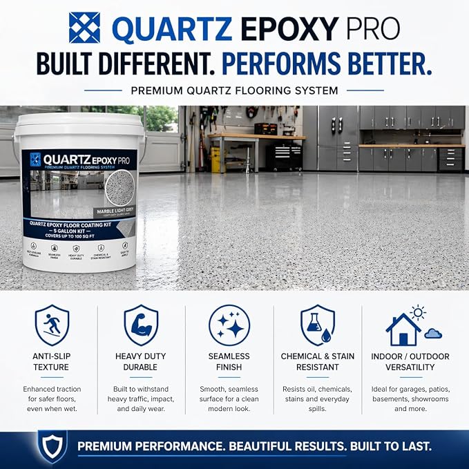 Premium Epoxy Quartz Sand Floor Coating - Image 7