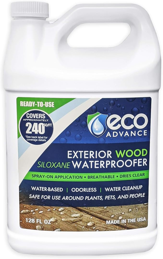 Exterior Wood Siloxane Odorless Spray-On Application Waterproofer, Waterproof - Image 2