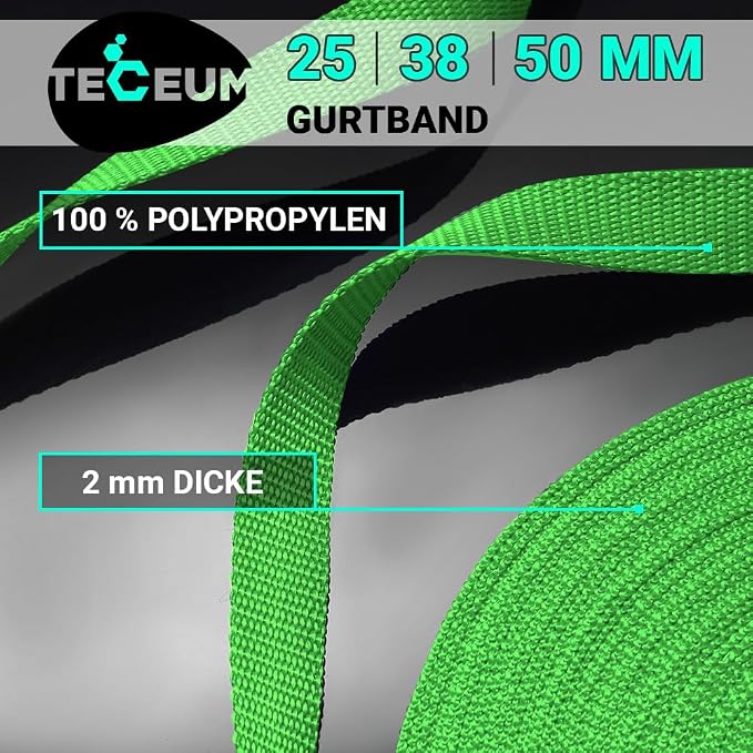 Webbing Strap, 3/4" to 2", 10-50 Yds, EDC gear, backpack repair and pet dog - Image 2