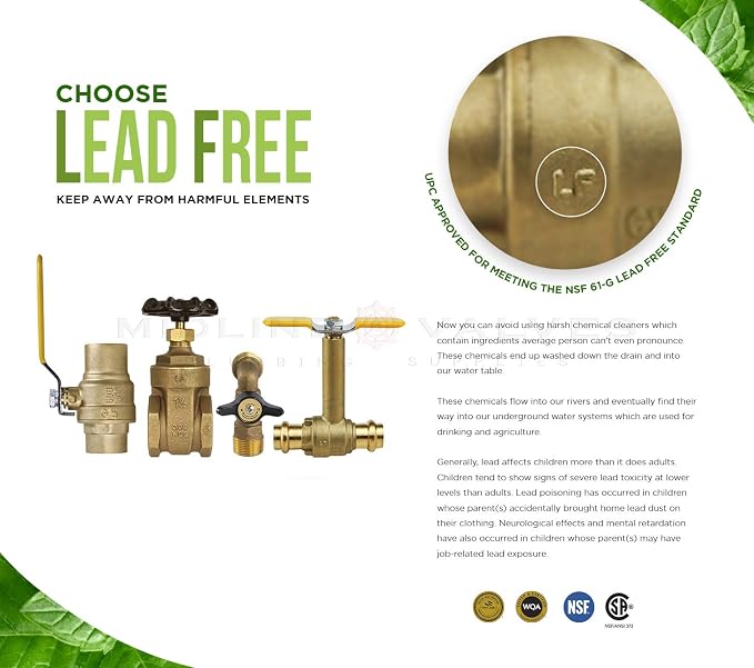 1-1/2 inch Brass Gate Valve - Image 6
