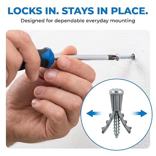 Qualihome Drywall Anchors and Screws Kit - Image 2