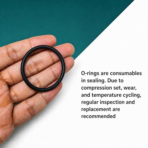 1030PCS Nitrile Rubber O-Ring Assortment Kit in 31 Sizes | Durable, Flexible - Image 2