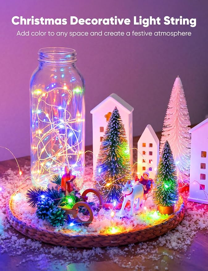 Brightown 12 Pack Multicolor Fairy Lights - Image 3