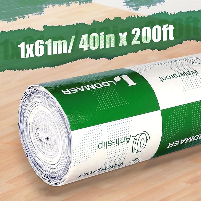 40"x200ft Temporary Floor Protector Film Roll Hardwood Renovation Cover - Image 2