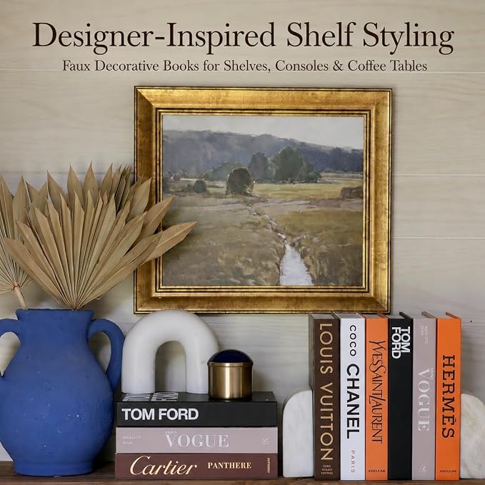 4-7 Pieces Fashion Decorations Book Set. Premium Aesthetic Faux Books - Image 6