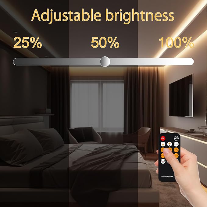 AXMOTUT COB LED Strip Light Warm White, High Bright LED Lights - Image 2