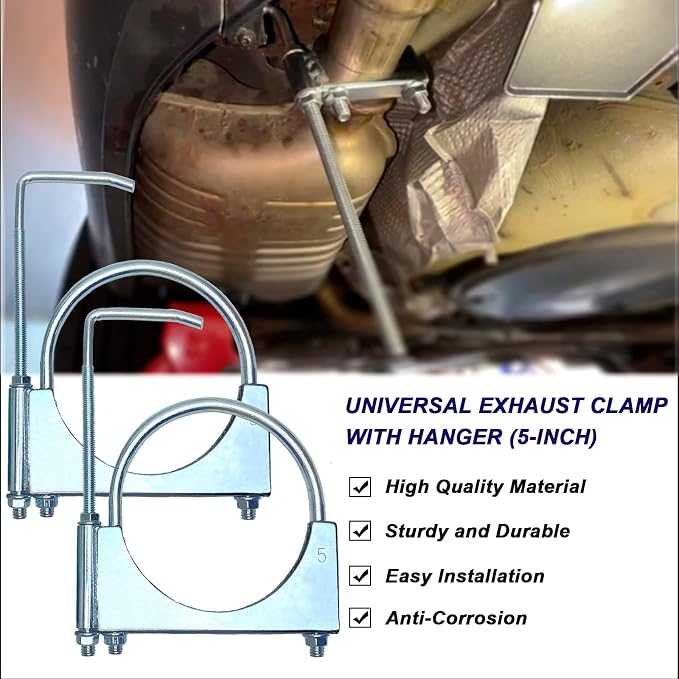 5" Universal Exhaust Clamp - Image 6