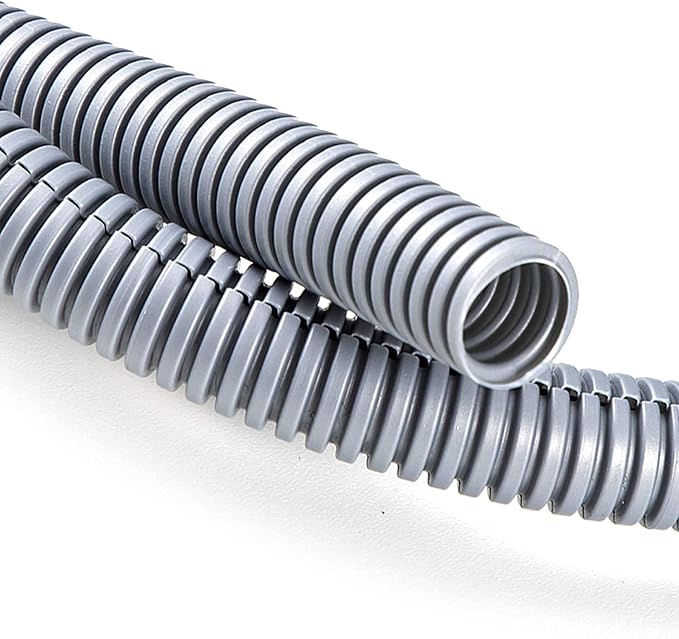 ZhiYo 20FT 3/8” Wire Loom Split Tubing Auto Wire Conduit Flexible Cover | High by ZhiYo
