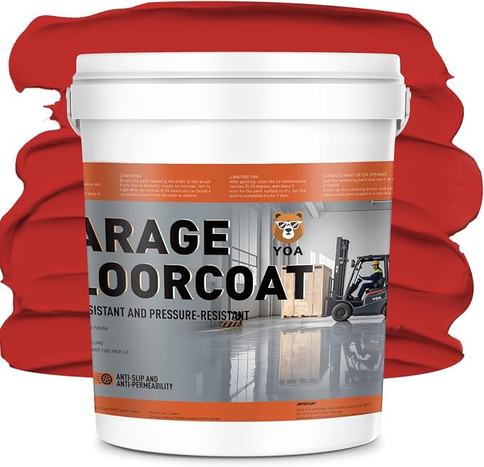 YOA Professional Floor Coating, Acrylic Concrete Paint, Suitable by YOA