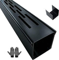 304 Stainless Steel Trench Drain Kit, Narrow Channel Drain by SUIGDRR