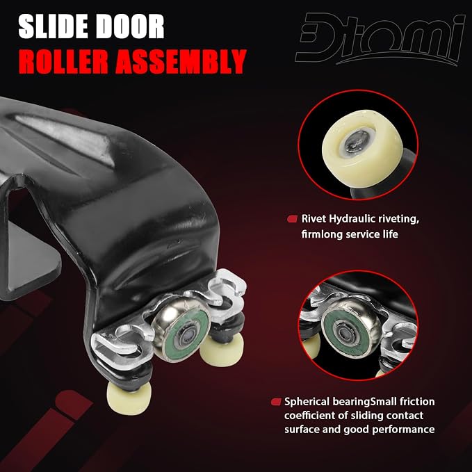 Left & Right Upper Center Male Roller, Upper Center Male Roller | Sliding Door - Image 7