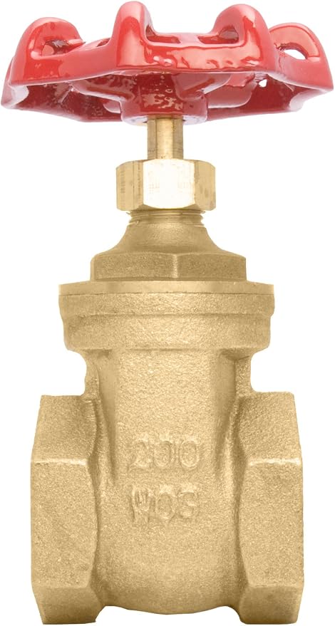 1-1/4" Brass Gate Valve - Image 2