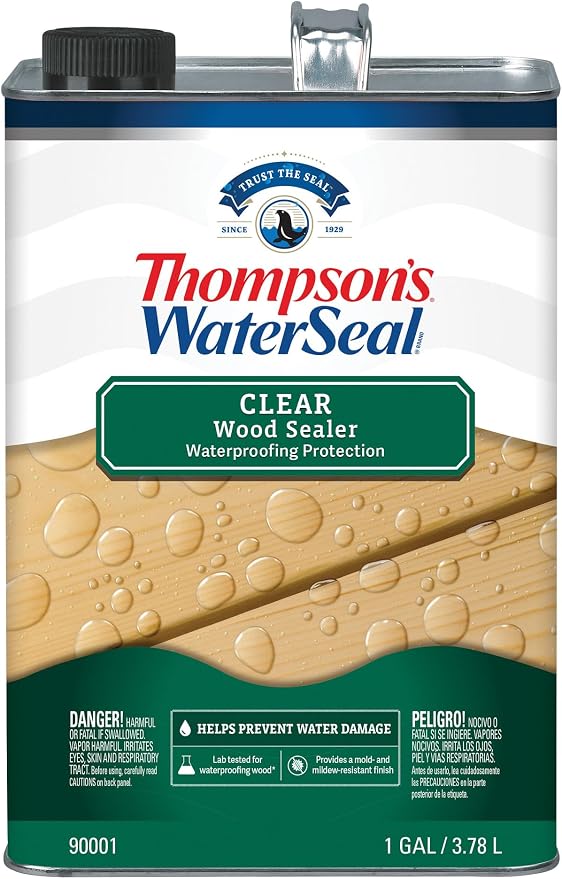 Thompson's WaterSeal Clear Wood Sealer, 1 Gallon by ThompsonsWaterSeal
