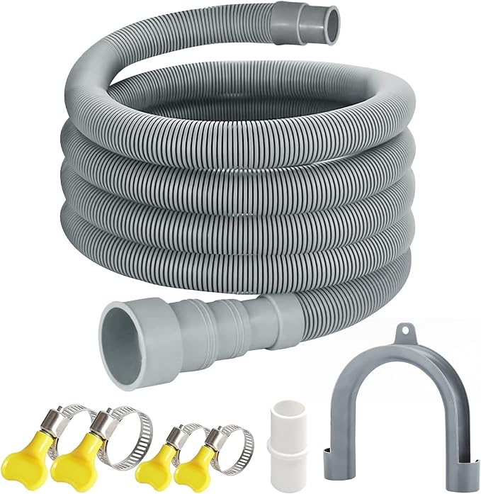10ft Universal Washing Machine Drain Hose Extension Kit by Jmlwlzx