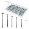 395 Pcs Concrete Nails and Masonry Nails Assortment, 6 Sizes, repairs and by Unknown