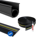 DGSL Garage Door Bottom Seal, 5/16 T-End Rubber Weather Stripping, 12 FT | U+O by DGSL