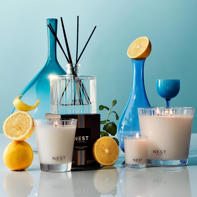 NEST New York Scented 3-Wick Candle, Amalfi Lemon & Mint - Image 5