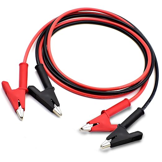 12AWG Alligator Clip Leads by FUAUJUE