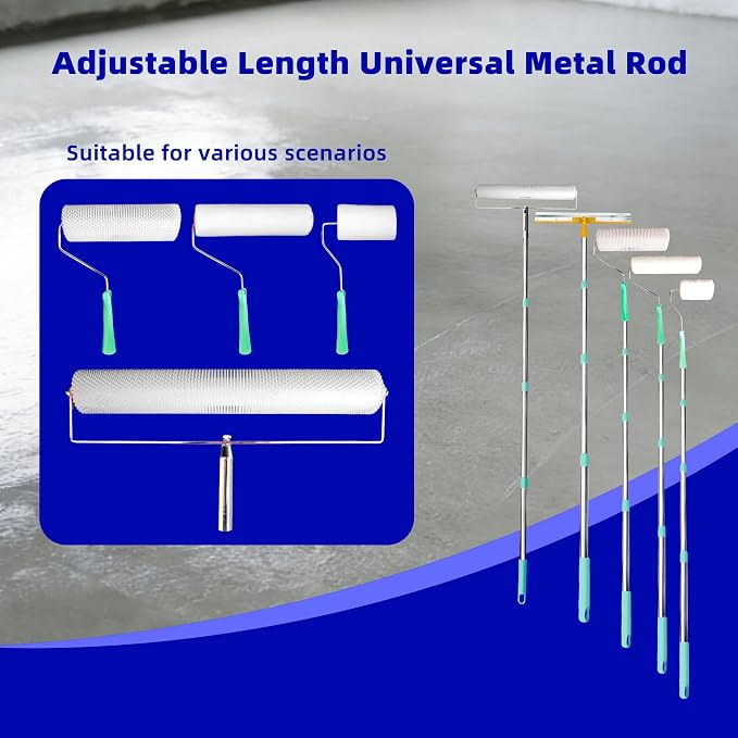 Spiked Roller for Self Leveling, Epoxy Roller Kit - Image 5