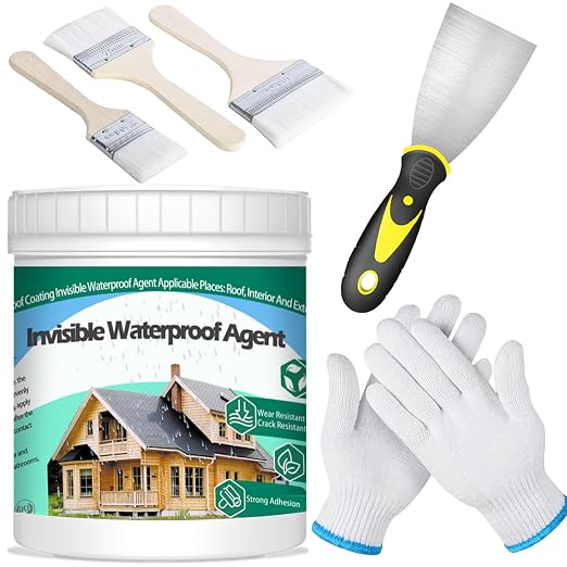 QUKLOGEN 1Kg/35.3Fl.oz Invisible Waterproof Agent Indoor&Outdoor Waterproof by QUKLOGEN